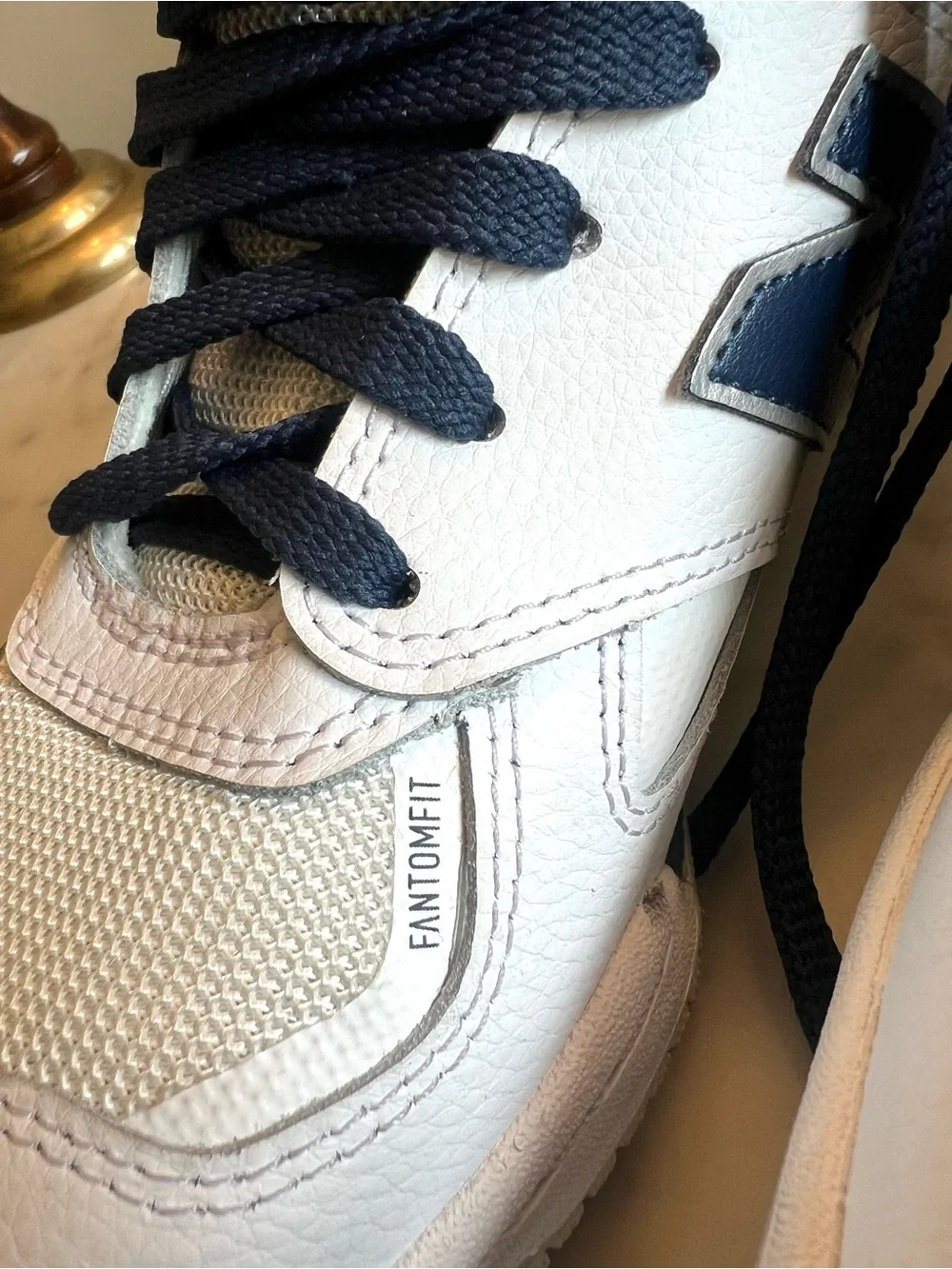 New Balance Numeric Tom Knox 600  Navy & White Low Top Sneakers Size Men’s 8